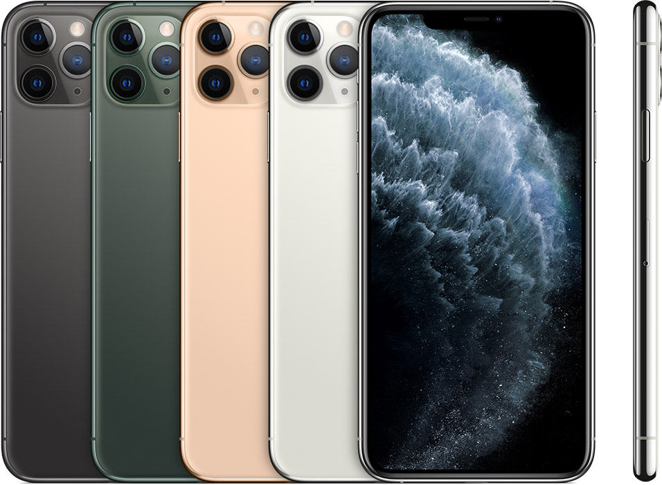 iPhone 11 Pro Max model reference — colour and actual device condition may vary