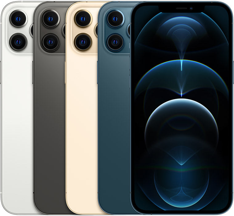 iPhone 12 Pro Max model reference — colour and actual device condition may vary
