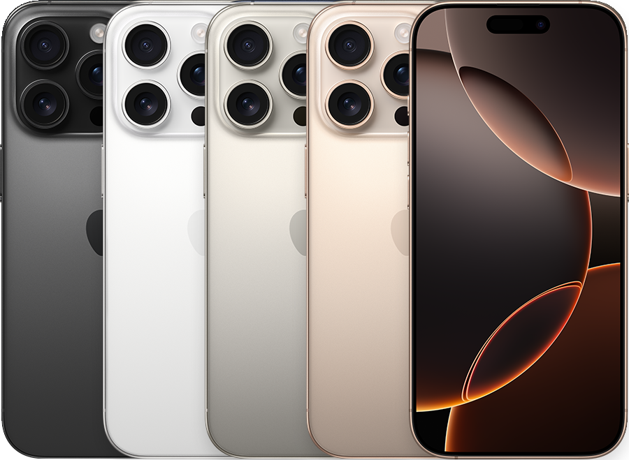iPhone 16 Pro model reference — colour and actual device condition may vary