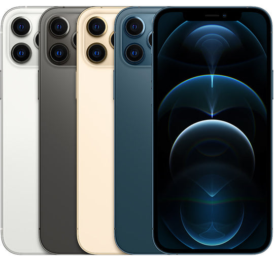 iPhone 12 Pro model reference — colour and actual device condition may vary