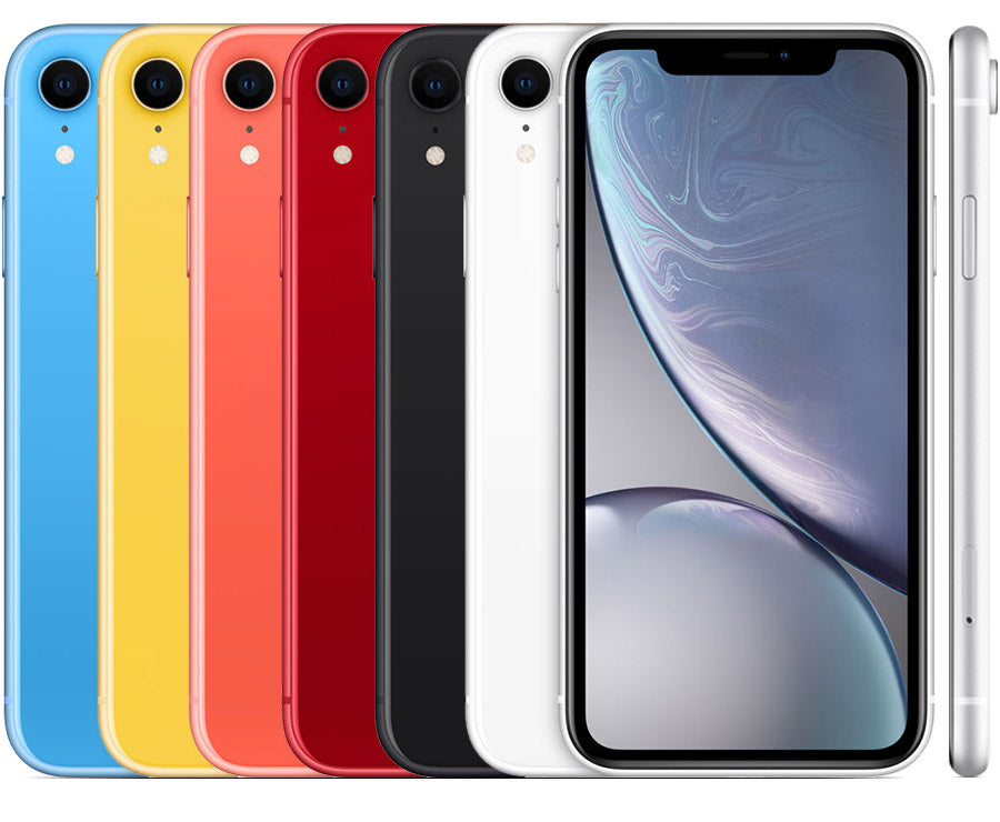 iPhone XR model reference — colour and actual device condition may vary